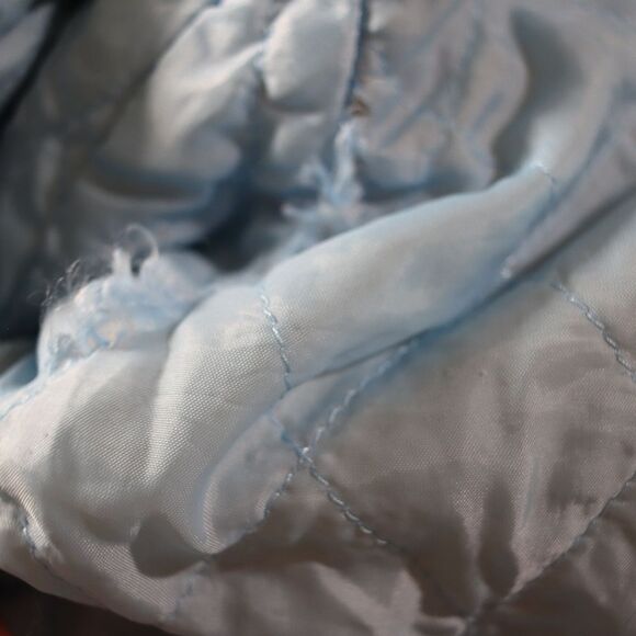 Aeropostale Vintage 90s Y2K Brown Faux Fur Collar Bomber Jacket Medium  Preppy - Picture 13 of 16